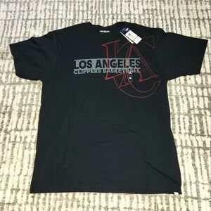 Go-To Black Los Angeles Clippers Basket Ball Tee